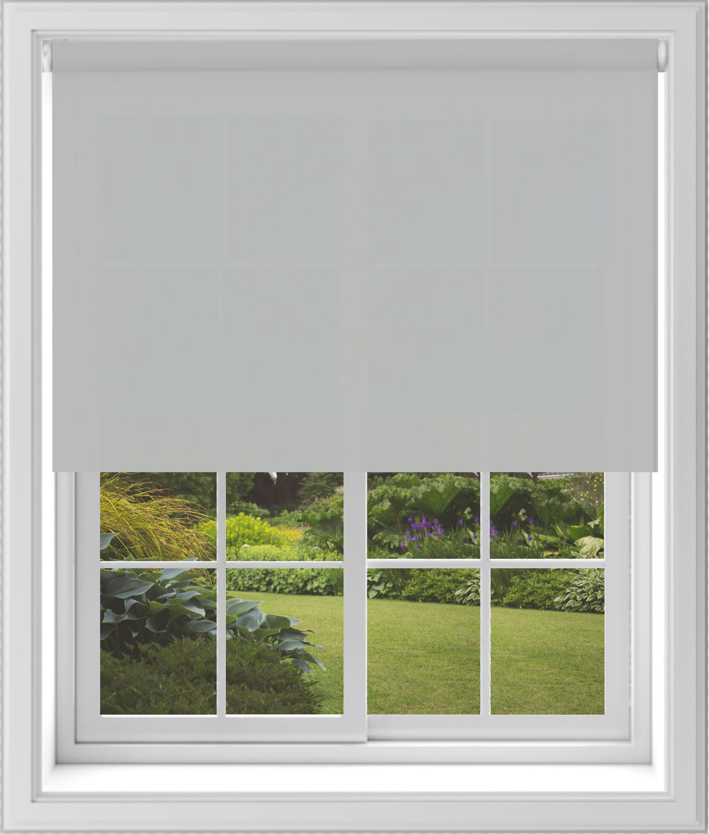 MTM No Drill Daylight Roller Blind Light Grey
