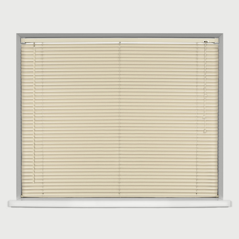 25mm PVC Venetian Blinds - Cream