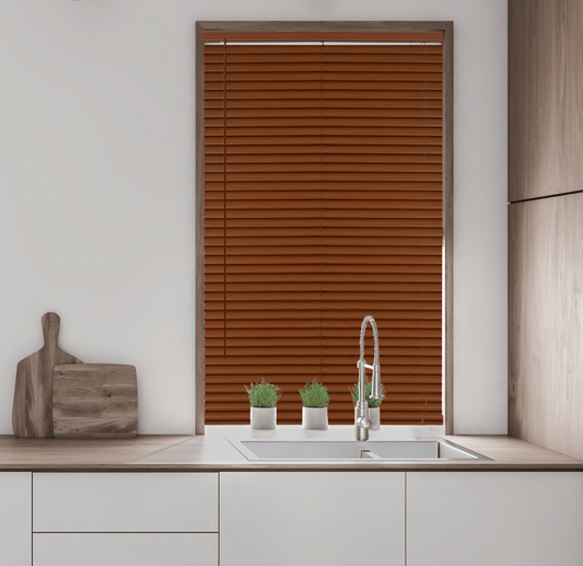 25mm PVC Venetian Blind - Grey