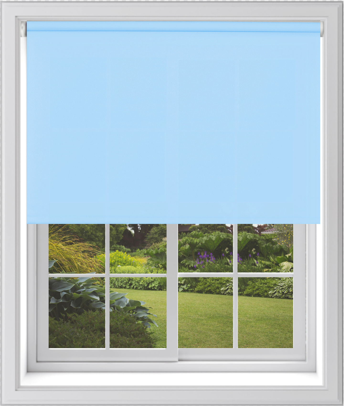 MTM Blackout Roller Blind Electric Blue