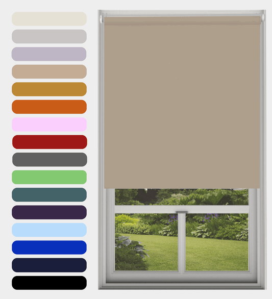 Blackout Roller Blind Cappuccino