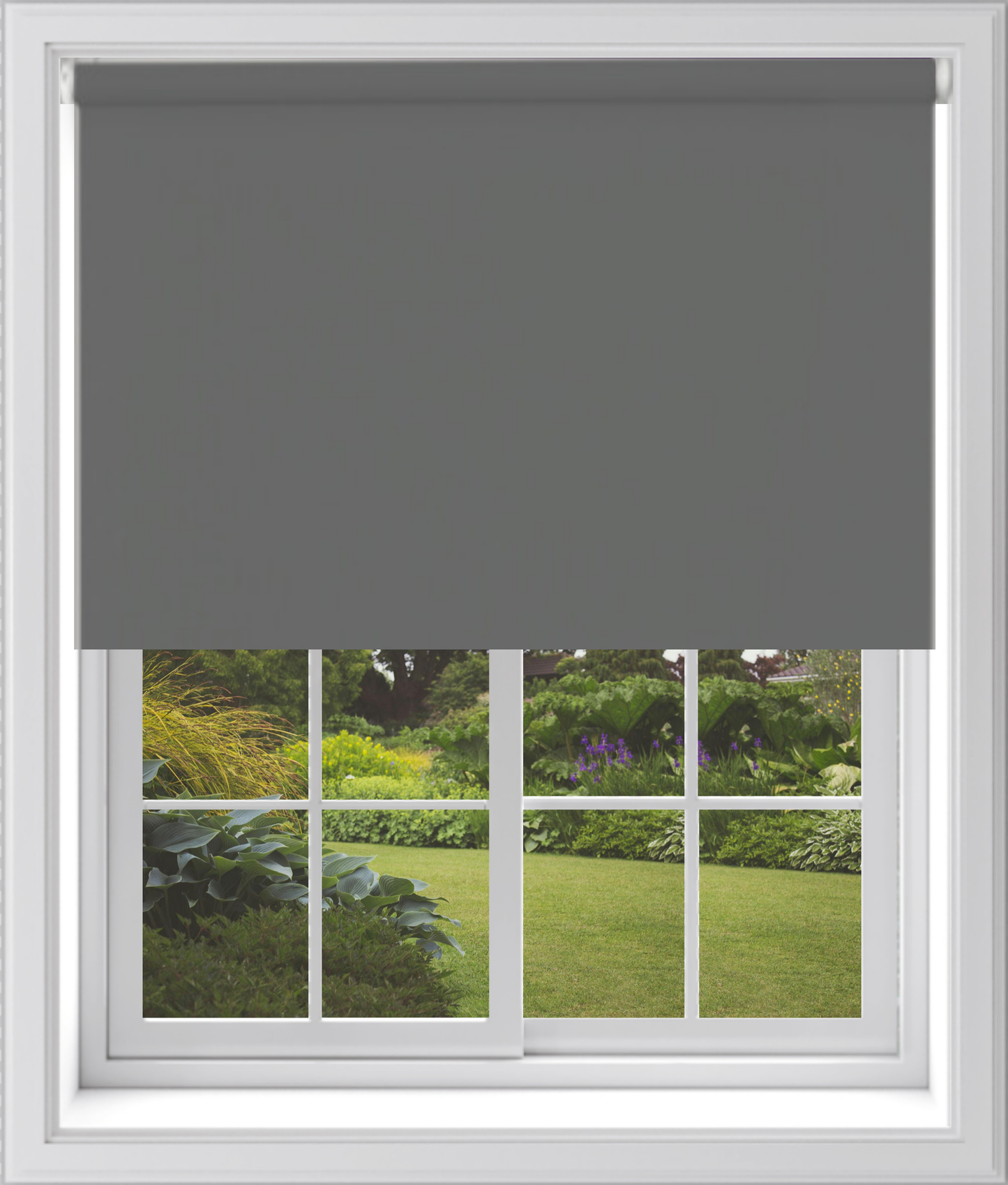 MTM Blackout Roller Blind Dark Grey