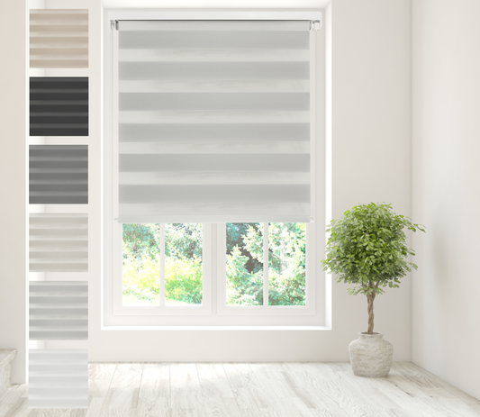 Day Night Blind - Light Grey