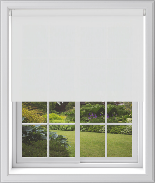MTM No Drill Daylight Roller Blind White