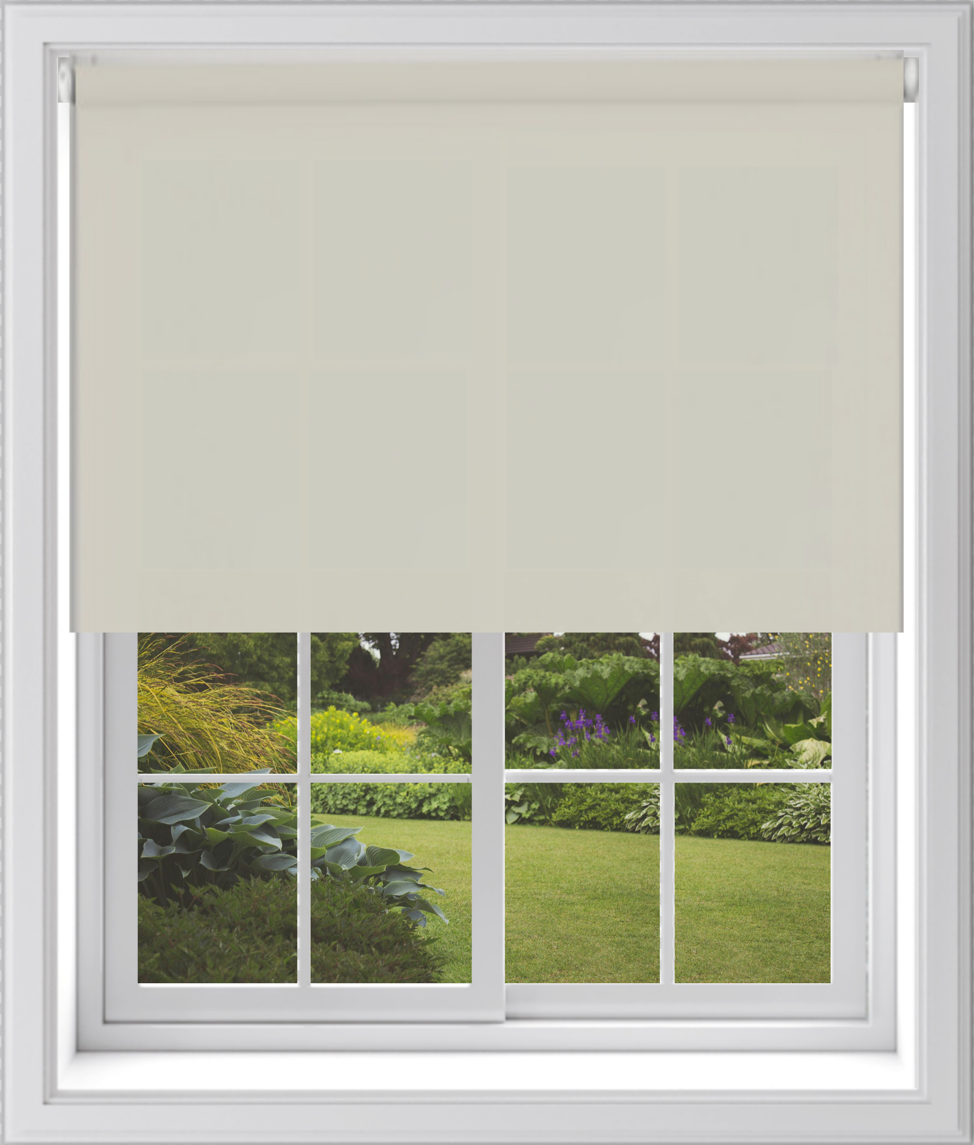 MTM No Drill Daylight Roller Blind Natural