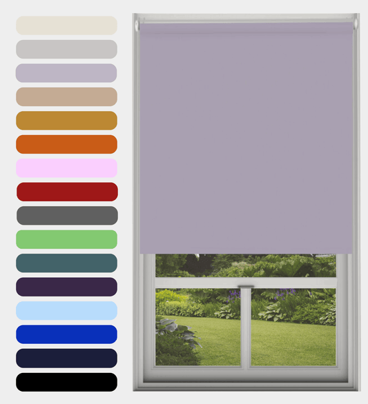 Blackout Roller Blind Lavender