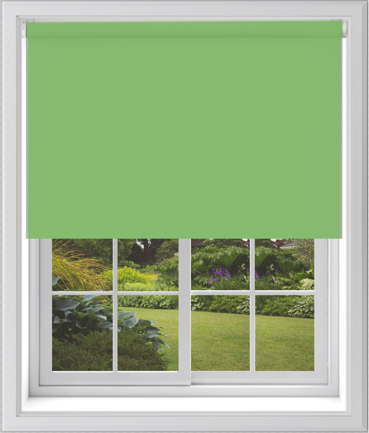 MTM Blackout Roller Blind Lime Green