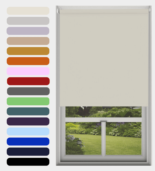 Blackout Roller Blind Natural