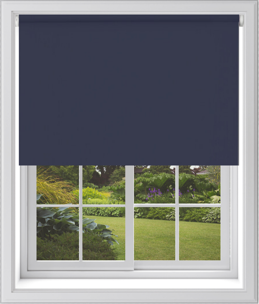 MTM Blackout Roller Blind Navy