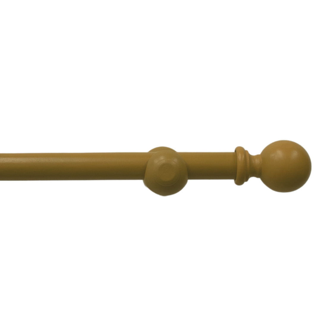 Wooden Curtain Pole - Oak