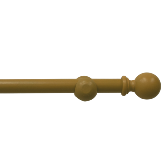 Wooden Curtain Pole - Oak