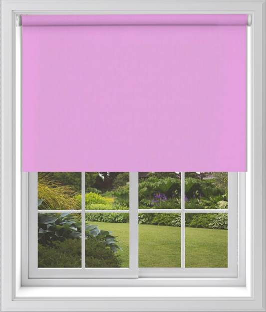 MTM Blackout Roller Blind Pink