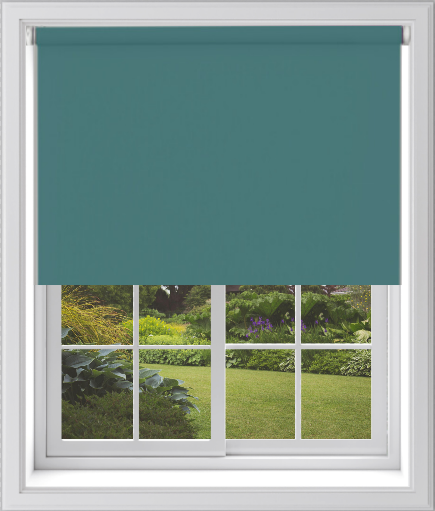 MTM Blackout Roller Blind Teal