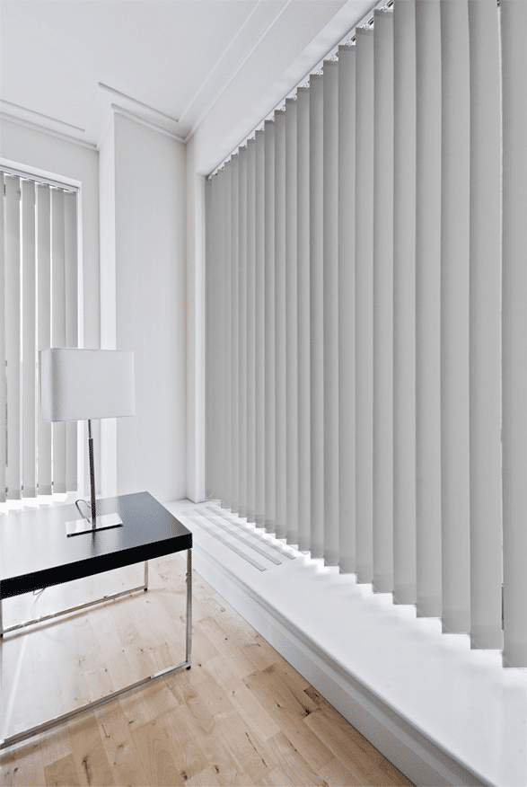 Vertical Dim-Out Blinds Grey