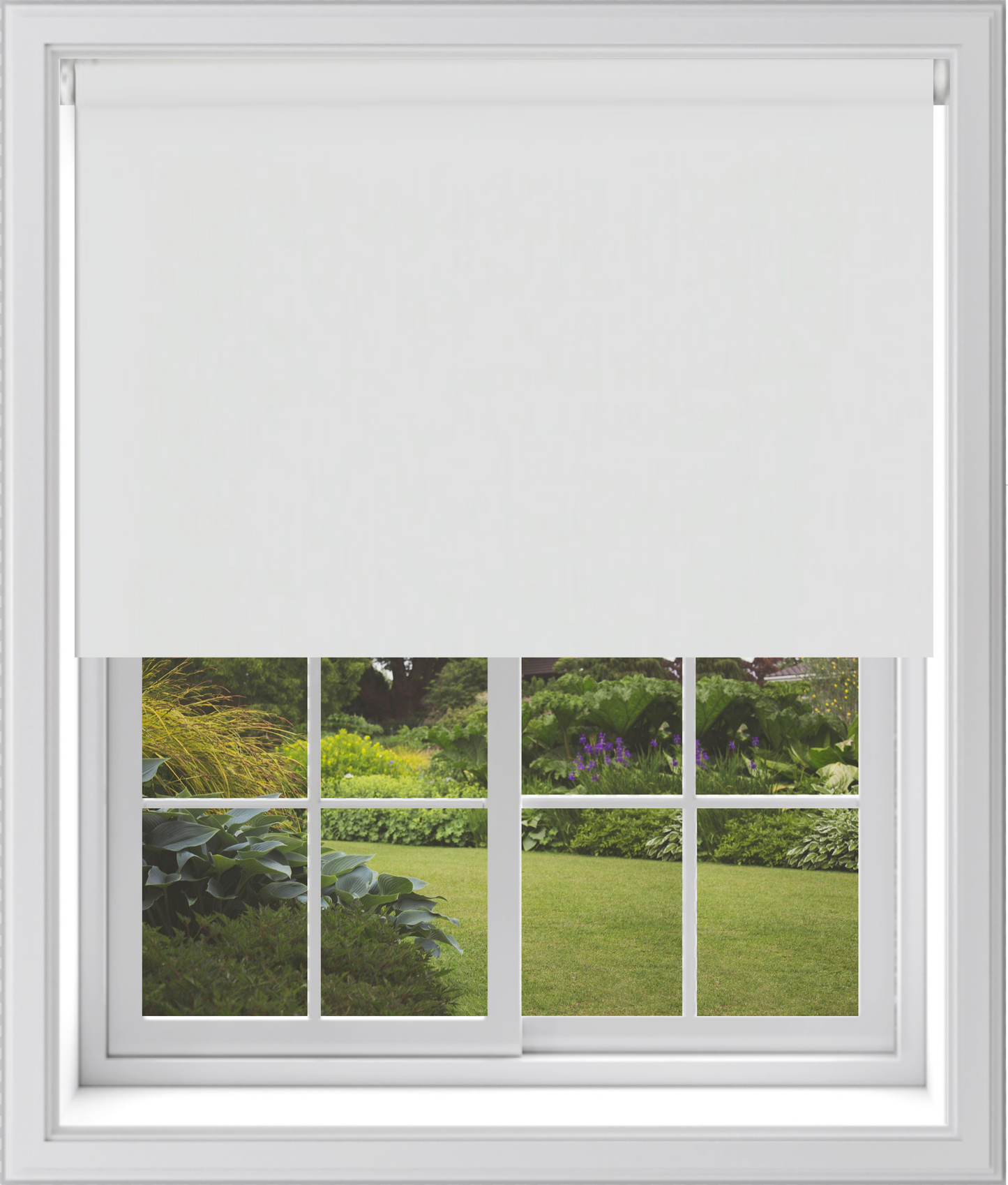 MTM Blackout Roller Blind White