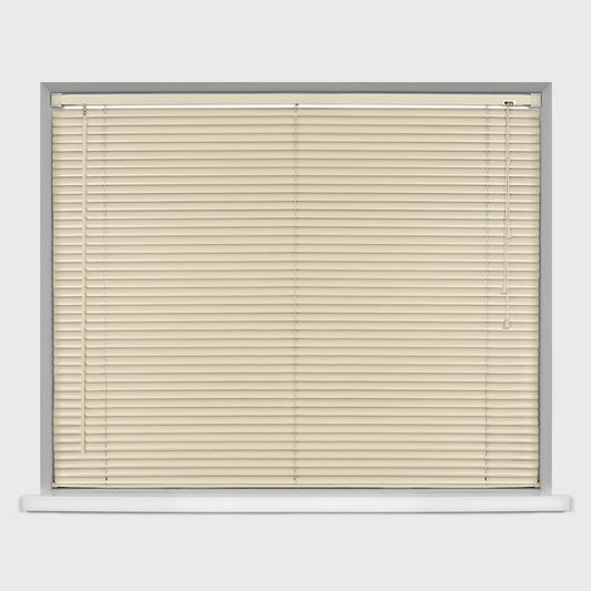25mm PVC Venetian Blinds - Cream